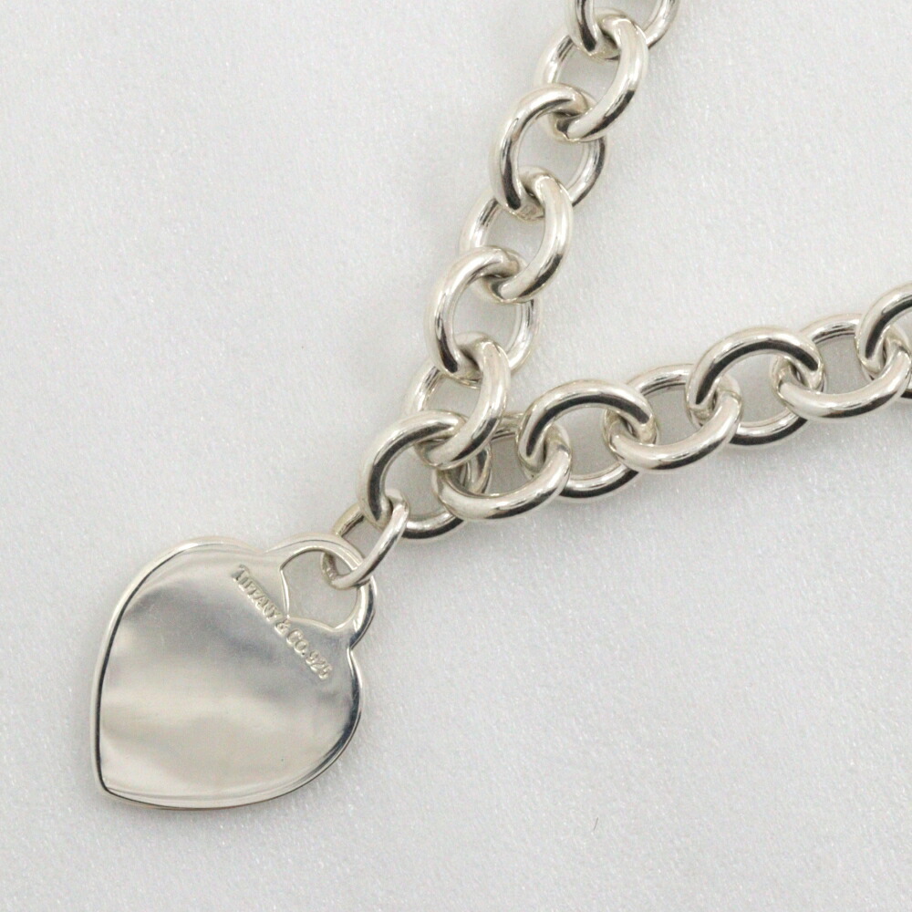 Tiffany Heart Tag Necklace Silver 3167$